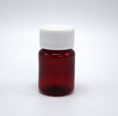 15mL PET Plastic Bottles for Pharmacy Containers and Pill Capsules Easy to Screw Caps