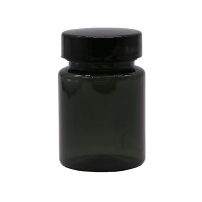 70ml PET Transparent Bottle Plastic Medicine Containers with SCREW Cap OEM Service