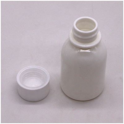 HDPE Plastic Type 60mL/2oz White Opaque Sealed Anti-Ulrraviolet Liquid Medicine Containers