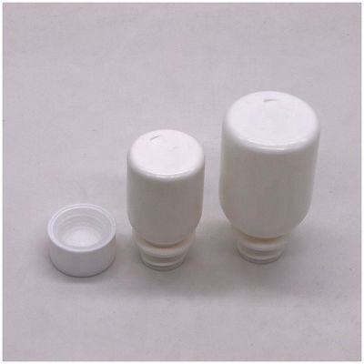 HDPE Plastic Type 60mL/2oz White Opaque Sealed Anti-Ulrraviolet Liquid Medicine Containers