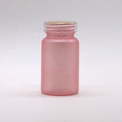 Pharmaceutical Grade 100cc PET Frosted Plastic Pill Bottle with Child Proof Screw Cap