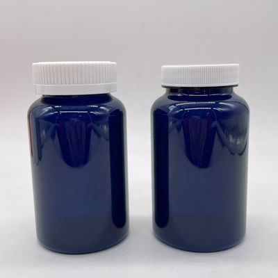 Customized Color Label Stickers PET Plastic 225ml 7.5oz Medicine Container with Cap