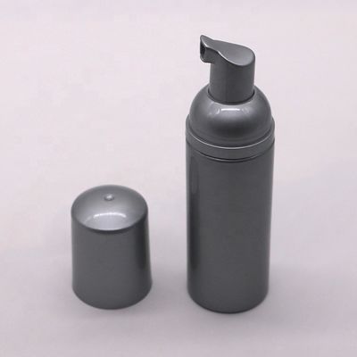 White Plastic Foaming Bottles Pump for PET Facial Cleanser Mousse Foam Dispenser Bottle