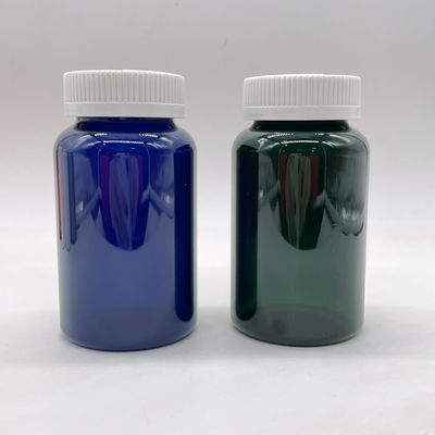 Customized Color Label Stickers PET Plastic 225ml 7.5oz Medicine Container with Cap