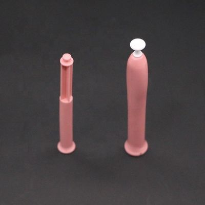 Medicine PP Collar Disposable Vaginal Suppository Applicators Boric Acid Suppositories