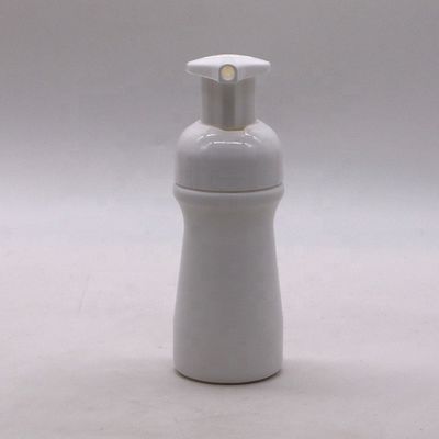 HDPE Lotion Bottle for PET Facial Cleanser Mousse Foam Pump Bottles 70mL OEM Customized