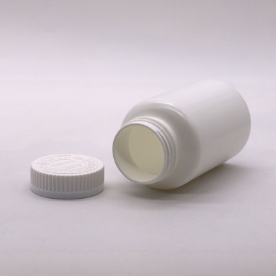 Child Resistant Cap 275ml HDPE Plastic Round Vial for Tablet and Capsule Organization