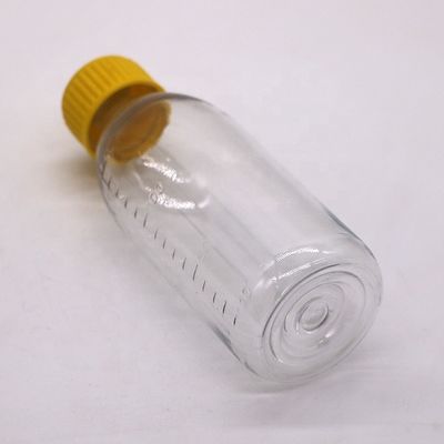 150mL/150cc/5 oz PET Empty Brown/Amber/Transparent Syrup Bottle with Tamper Proof Screw Cap