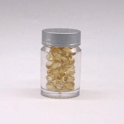 Pharmacy Medicine Tablets Container 30mL PS Bottle with Aluminum Cap and Custom Color