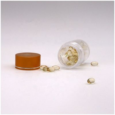 Pharmacy Medicine Tablets Container 30mL PS Bottle with Aluminum Cap and Custom Color