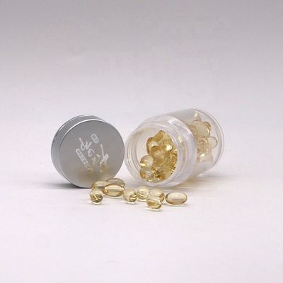 Pharmacy Medicine Tablets Container 30mL PS Bottle with Aluminum Cap and Custom Color