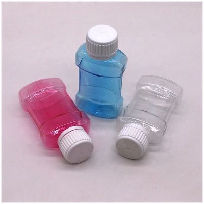 Customized Color Printing 75mL PET Plastic Bottle for Mouth Wash Liquid Travel Size