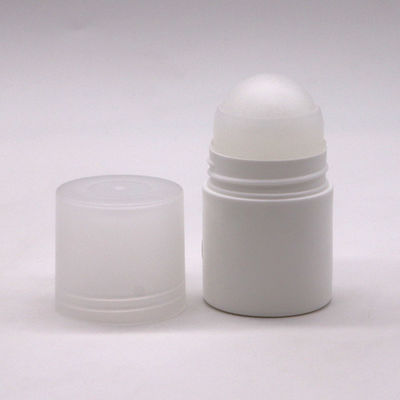Customized Color 50ml PE/PP Essential Oil Plastic Roll On Bottle for Deodorant Refill