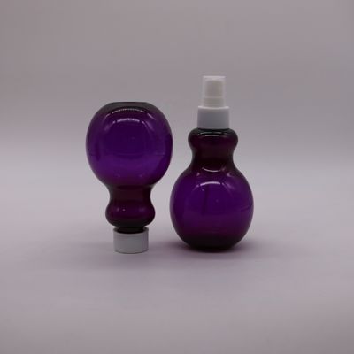 225ml PET Customized Color Pear Shaped Spray Bottle for Cosmetic Packaging Solution