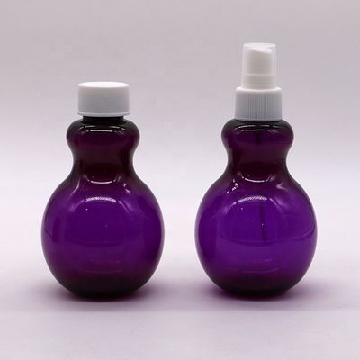 225ml PET Customized Color Pear Shaped Spray Bottle for Cosmetic Packaging Solution
