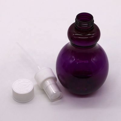 225ml PET Customized Color Pear Shaped Spray Bottle for Cosmetic Packaging Solution