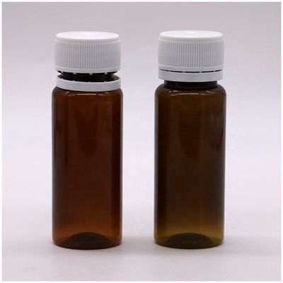 Body Material PET 50ml Plastic Liquid Bottle for Medical Packaging and Oral Liquid