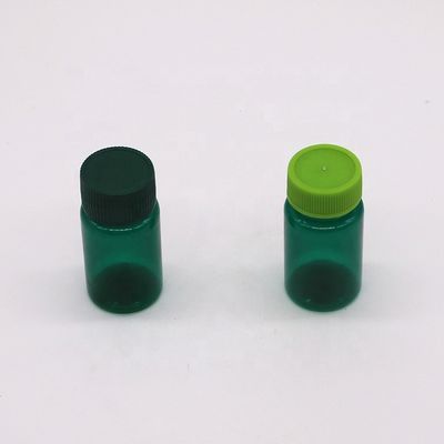20ML/CC PET Transparent Plastic Liquid Vials with Caps in Custom Color and Round Shape