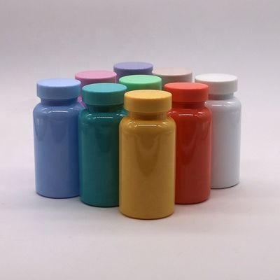 150mL/5oz Customized PET Bottle for Tablets/Capsules/Powder/Pill Medicine and Emboss Cap
