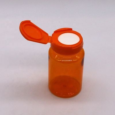 150ML PET Customize Color Capsule Bottle with Flip Top Cap Biodegradable Medicine Bottle