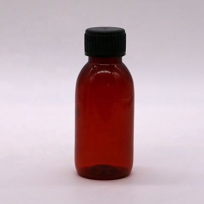 100ml Medical Grade Oral Liquid Medicine in Plastic Bottle with Measuring Cup Included