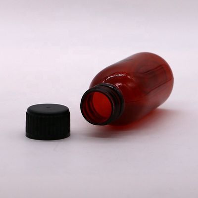 100ml Medical Grade Oral Liquid Medicine in Plastic Bottle with Measuring Cup Included