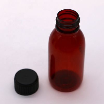 100ml Medical Grade Oral Liquid Medicine in Plastic Bottle with Measuring Cup Included