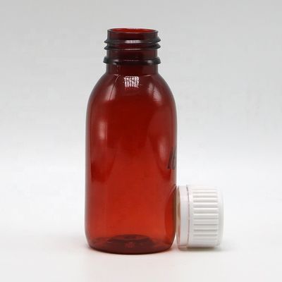 100ml Medical Grade Oral Liquid Medicine in Plastic Bottle with Measuring Cup Included