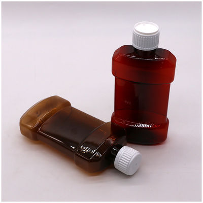 Customizable Color 250ml PET Liquid Mouthwash Plastic Bottle Sealing Type SCREW CAP