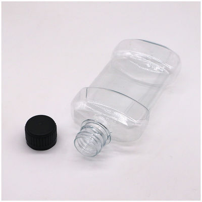 Customizable Color 250ml PET Liquid Mouthwash Plastic Bottle Sealing Type SCREW CAP