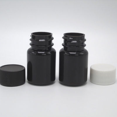 15mL PET Plastic Bottles for Pharmacy Containers and Pill Capsules Easy to Screw Caps