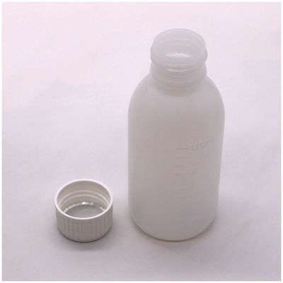 SCREW CAP 120mL/4oz PE Syrup Bottle for Customized Color Medicine Liquid Packaging