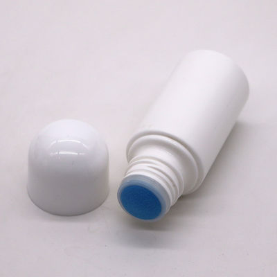 Screen Printing 50ml HDPE Empty Rub Bottle Plastic Mosquito Repellent Bottle Three Sets