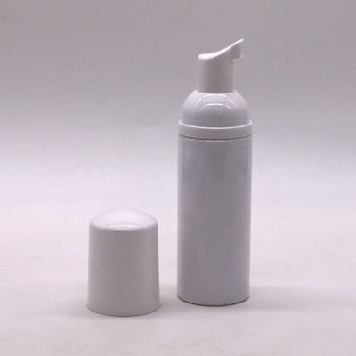 Plastic Packaging Mini Travel Bottle 50ml PET Mousse Foam Bottle with Customized Logo