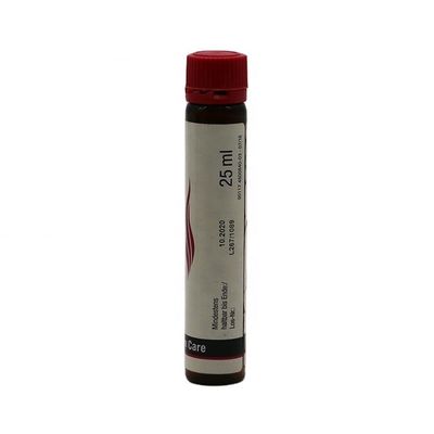 Food Grade 25ml/25cc Slim Smooth Amber/Coffee Plastic Oral Liquid Bottle with Tamper Proof Cap
