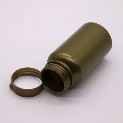 150ml PET Empty Plastic Solid Powder Medicine Chemical Bottles with Pull Ring Cap