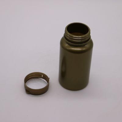 150ml PET Empty Plastic Solid Powder Medicine Chemical Bottles with Pull Ring Cap