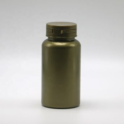 150ml PET Empty Plastic Solid Powder Medicine Chemical Bottles with Pull Ring Cap