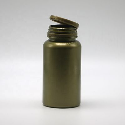 150ml PET Empty Plastic Solid Powder Medicine Chemical Bottles with Pull Ring Cap