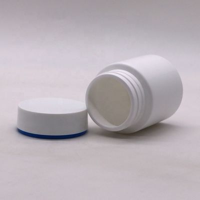 100ml HDPE Plastic Medicine Bottle Straight Round Jar for Capsule Tablets Holder
