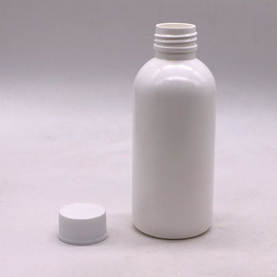 Customized Labels 200ml HDPE Empty Oral Liquid Bottle for Syrup and Mouthwash