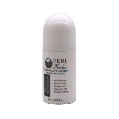 50ml/50cc HDPE White Plastic Roll On Bottle Round Shape for Other Cosmetic Essentials