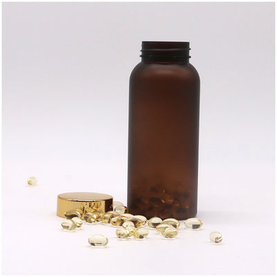 250ML Eco-Friendly PET Plastic Bottle for Supplement Pill Capsule Tablet Storage Container