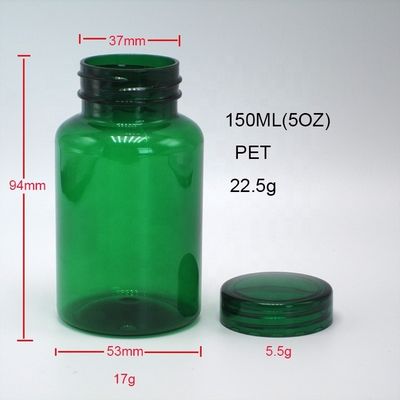 250mL Empty White PET Plastic Mouthwash Bottle with Long Neck and Customer's Logo