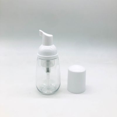 Foaming Pump 40mL PET Mini Bottle for Lotion and Customized Logo Drop Cleanser