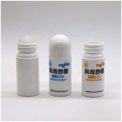 Customized Color 50ml PE/PP Essential Oil Plastic Roll On Bottle for Household Products