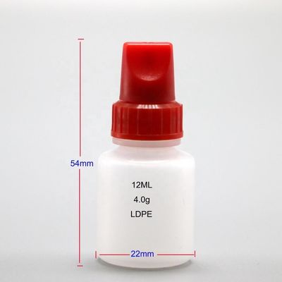 Custom Labeled 12ml LDPE Squeeze Eye Dropper Bottles for Pharmaceutical at GMP Company