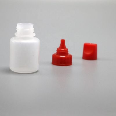 Custom Labeled 12ml LDPE Squeeze Eye Dropper Bottles for Pharmaceutical at GMP Company