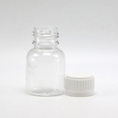 Tamper Evident Cap 50ML PET Cough Syrup Bottle for Oil Lubricating Oral Liquid Storage