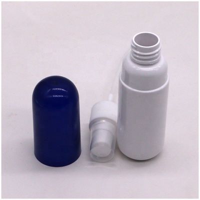 Customizable Color 50ml PET Mini Capsule Shape Plastic Bottle for Personal Care Needs